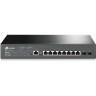 Коммутатор TP-LINK T2500G-10MPS 8-портовый гигабитный с 2 SFP-слотами
